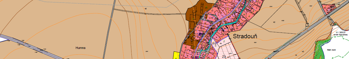 Územní plán Stradouň