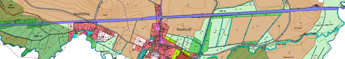Územní plán Radhošť