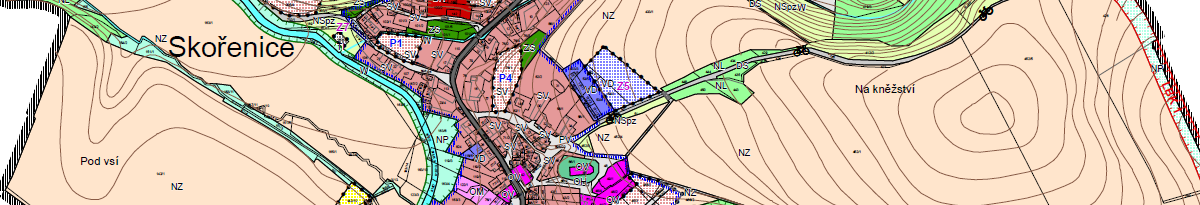 Územní plán Skořenice