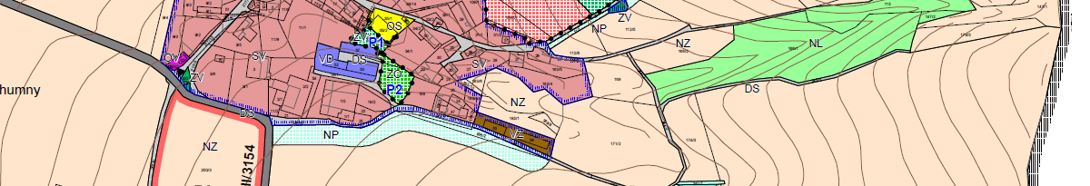 Územní plán Nasavrky - Právní stav po Změně č. 1