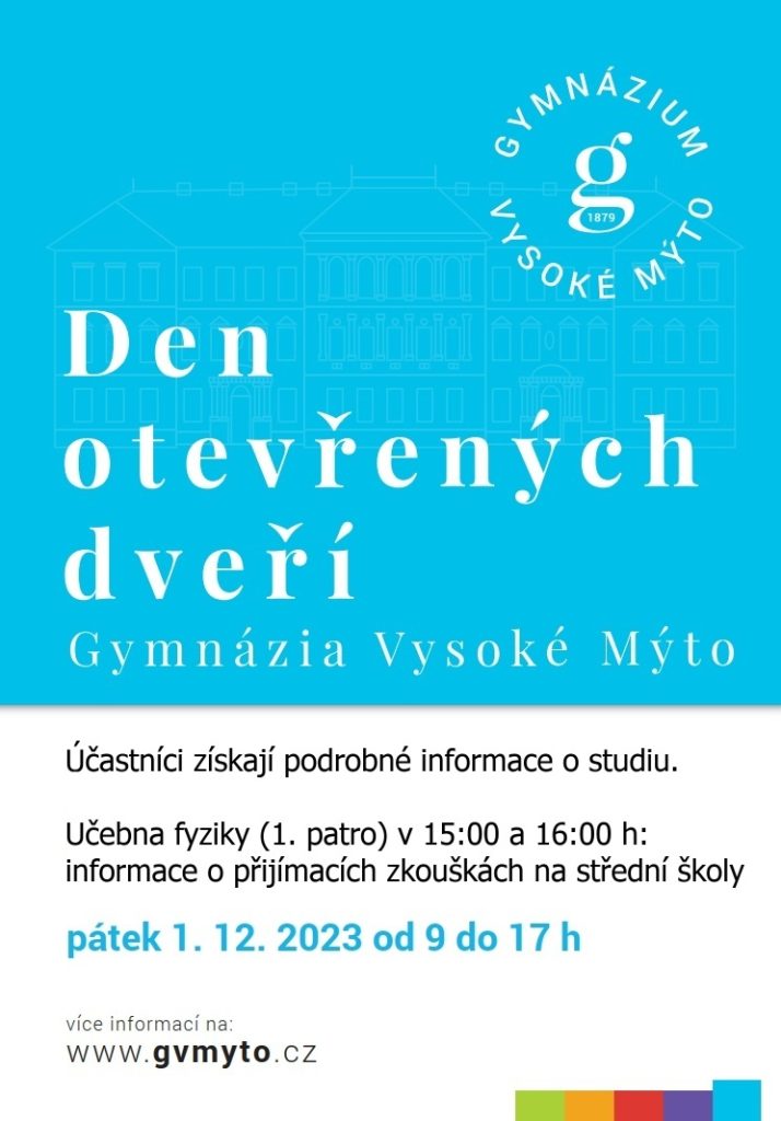 Den otevřených dveří na vysokomýtském gymnáziu