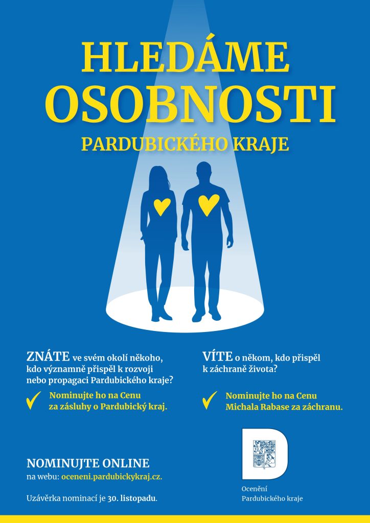 Výzva - Nominace na ocenění osobností Pardubického kraje