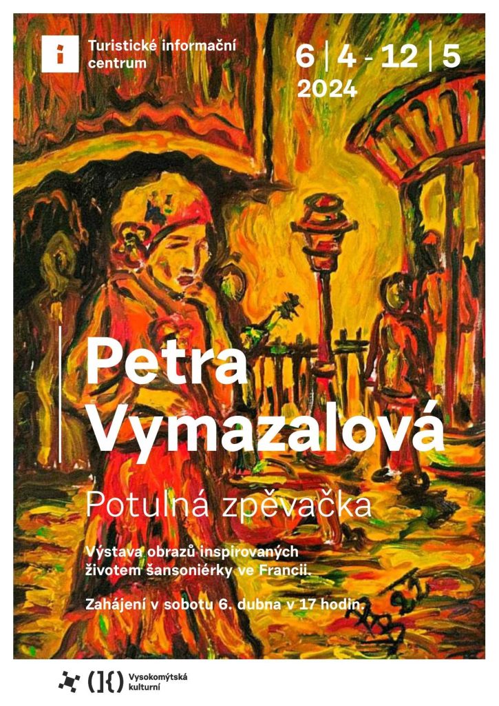 Potulná zpěvačka - výstava Petry Vymazalové