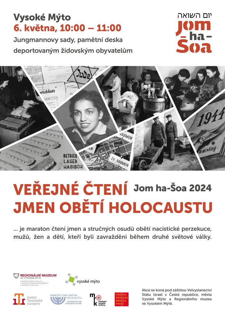 Veřejné čtení jmen obětí holocaustu