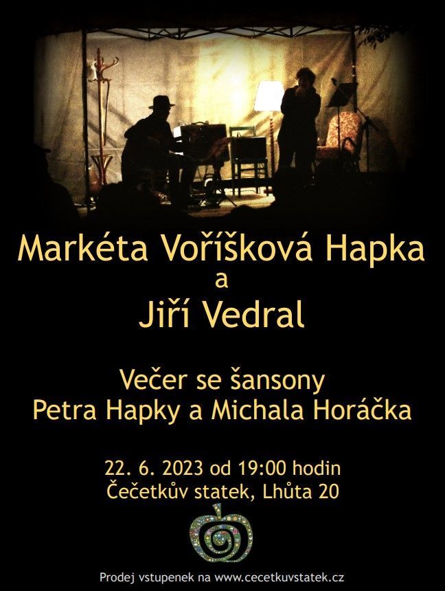 Koncert Markéty Voříškové Hapka a Jiřího Vedrala
