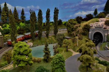 Výstava elektrických vláčků a modelových kolejišť