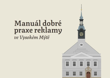 Pozvánka na setkání nad Manuálem dobré praxe reklamy ve Vysokém Mýtě