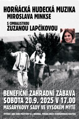 Benefiční zahradní zábava