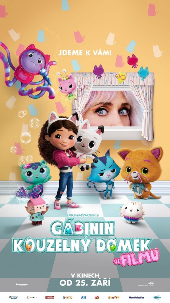 Gábinin kouzelný domek ve filmu