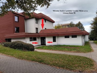 Oznámení o změně sídla Městského bytového podniku