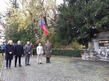 Připomínka 107. výročí vzniku samostatného československého státu Připomínka 107. výročí vzniku samostatného československého státu