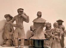 Vysokomýtský keramický betlém