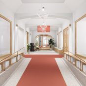 Městská knihovna Vysoké Mýto. Vizualizace Ing. arch. Radek Schwab, LBNK architekti