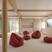 Městská knihovna Vysoké Mýto. Vizualizace Ing. arch. Radek Schwab, LBNK architekti