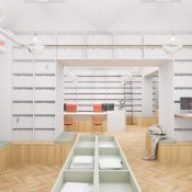 Městská knihovna Vysoké Mýto. Vizualizace Ing. arch. Radek Schwab, LBNK architekti