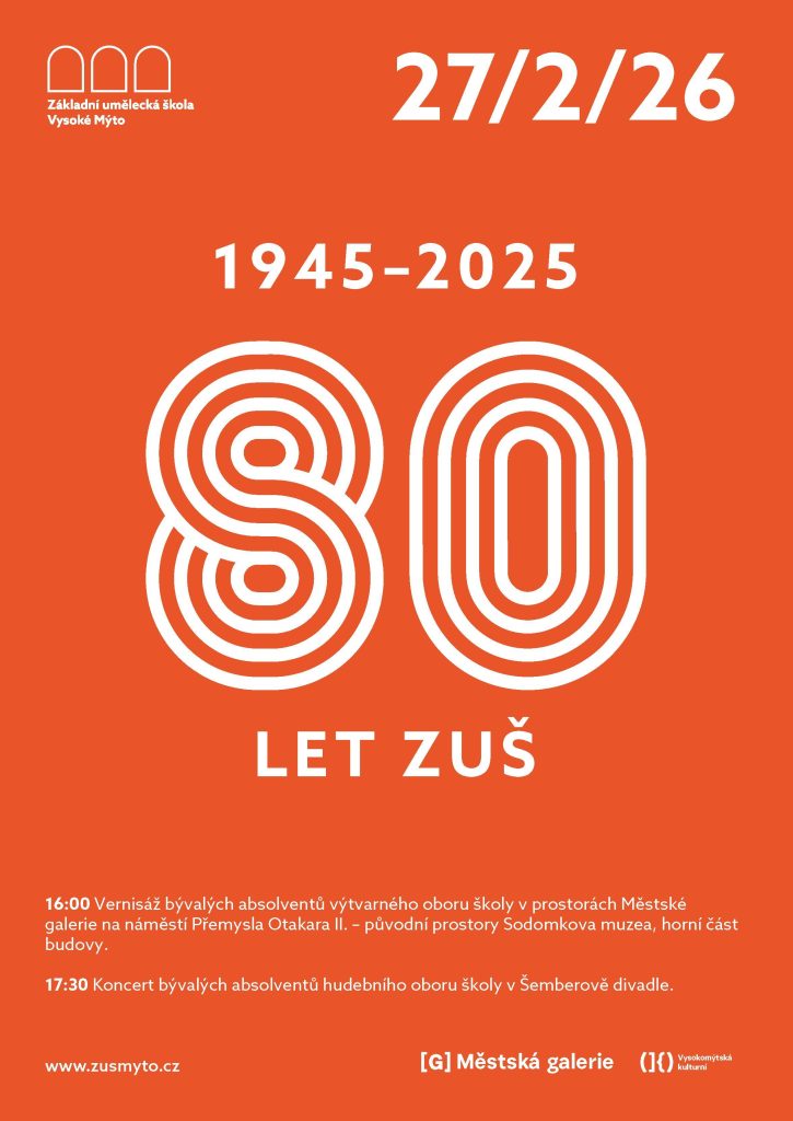 Výstava absolventů výtvarného oboru ZUŠ k 80. výročí školy