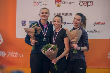 Zastavila se až na 187 centimetrech. Brýdlová zvítězila v Nehvizdech