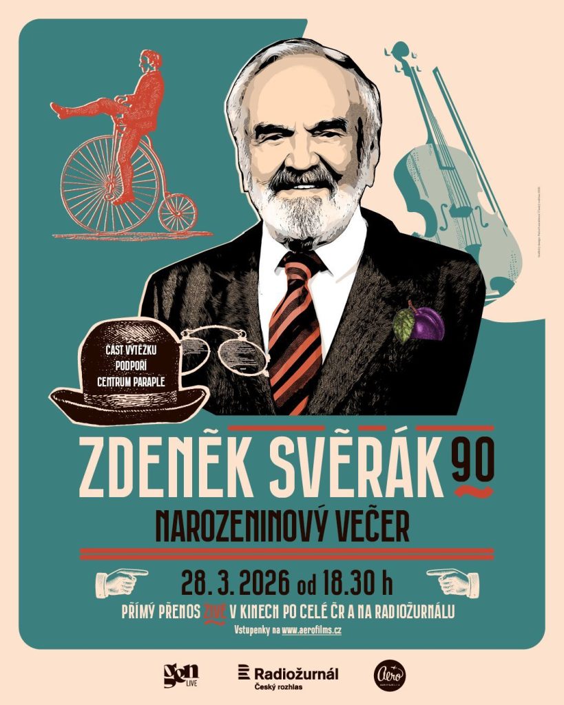 Zdeněk Svěrák 90 - přímý přenos z Žižkovského divadla Járy Cimrmana