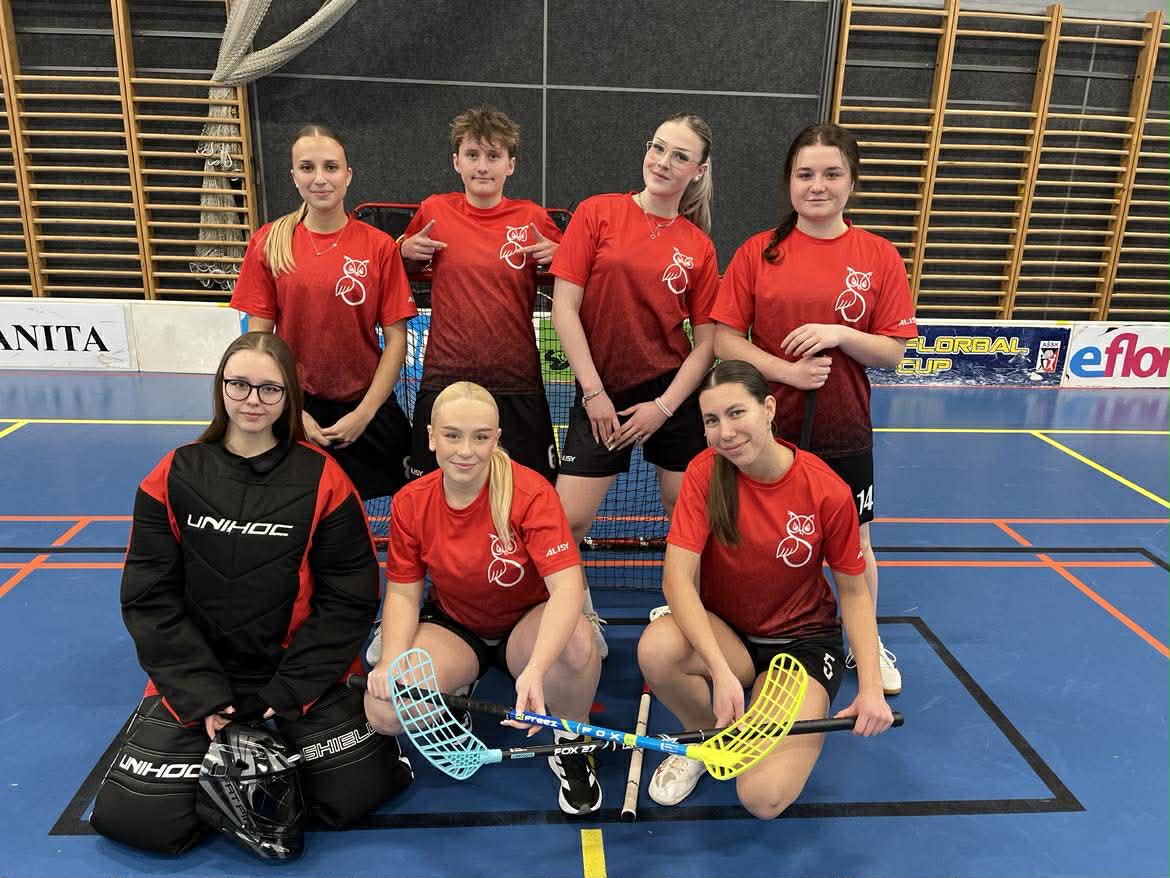 Podnikatelka má čtvrtý nejlepší florbalový tým v Česku