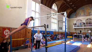 Vysokomýtský pohár přilákal stovku mladých gymnastek
