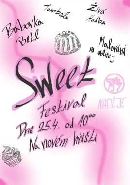 Vysokomýtští studenti zvou na 5. ročník charitativního Sweet festivalu