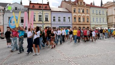 GYMJAM nabídl hudbu, barvy i pořádnou zábavu